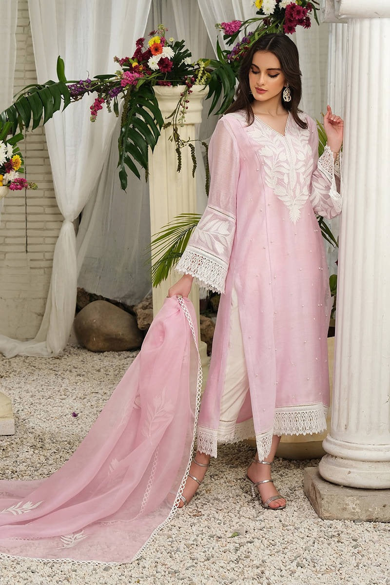 Meharjan's - HG335 BLUSH PINK LILLY  PW - Meharjan