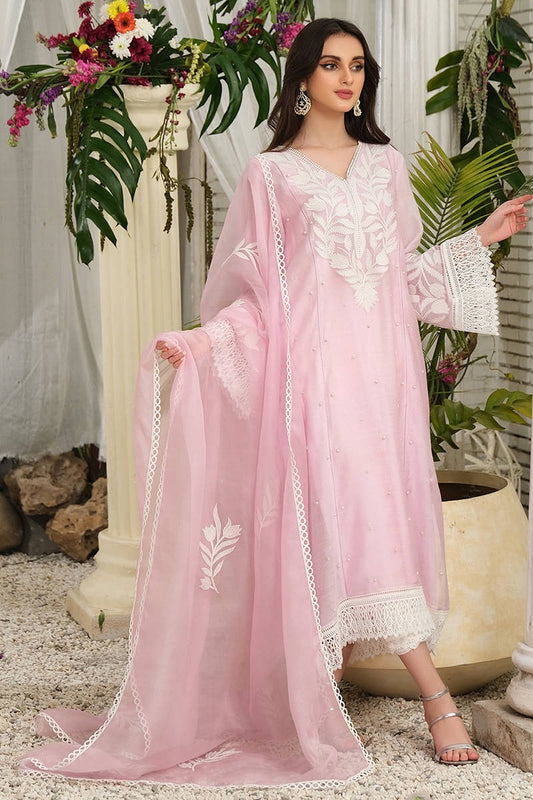 Meharjan's - HG335 BLUSH PINK LILLY  PW - Meharjan